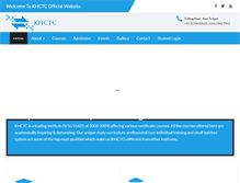 Tablet Screenshot of khctc.com